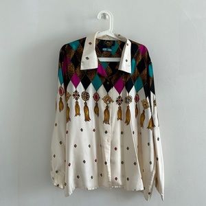 Corey B. Silk blouse